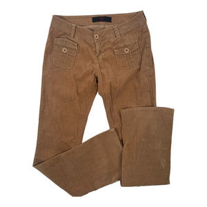 VTG Y2K Ilin Cotton Blend Pant Low Rise Light Flare Bottoms‎ Sz 7